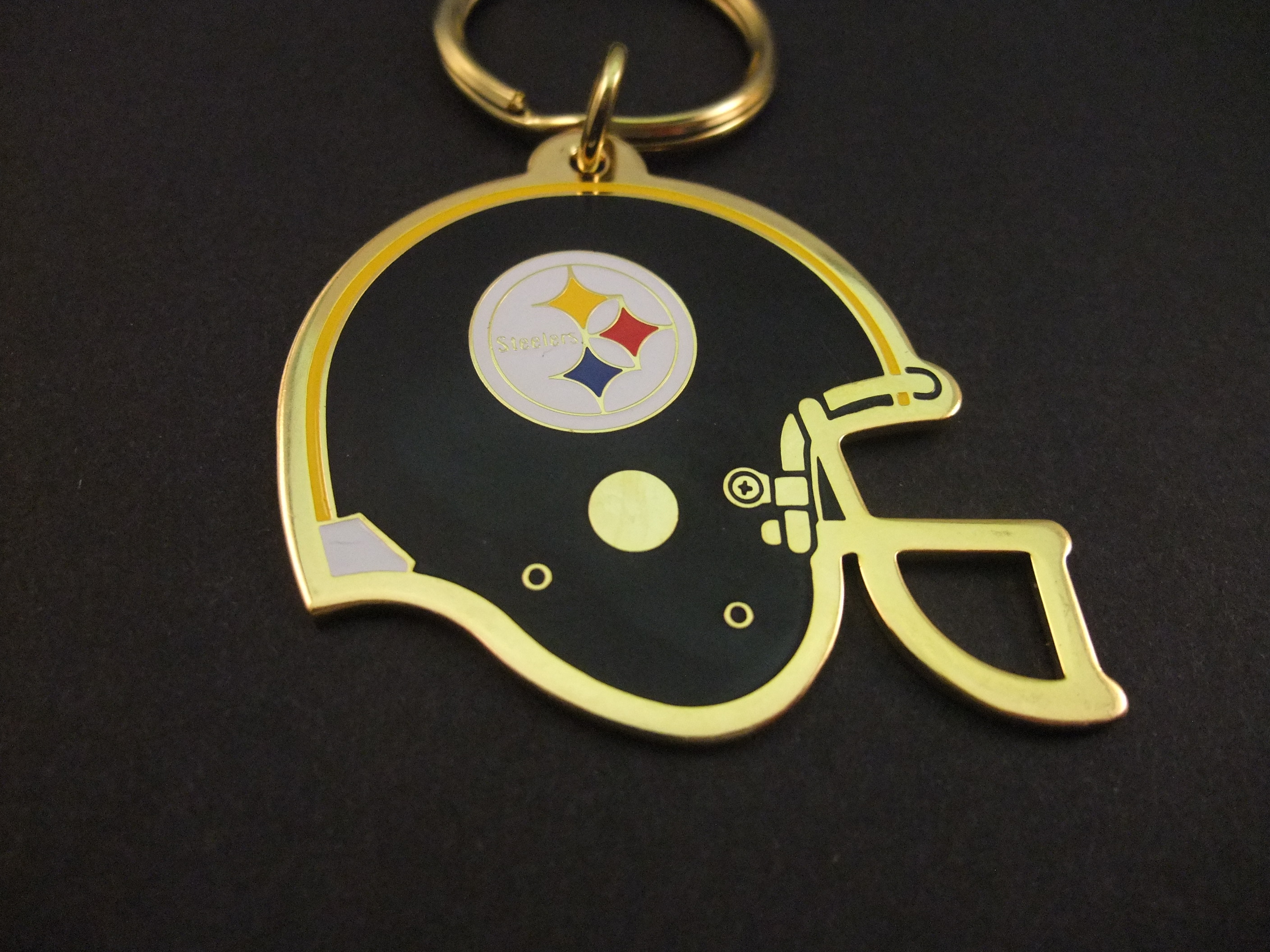 American Football Pittsburgh Steelers helm sleutelhanger